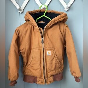 Carhartt Brown Hooded Jacket